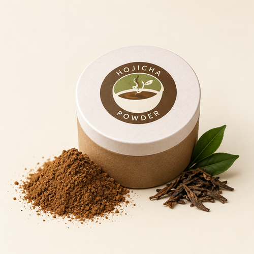 Hojicha Powder 30g product tin